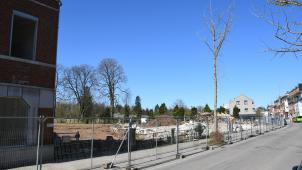 <p>So langsam lichtet es sich entlang der Simarstraße. Das ehemalige Haus Adam muss noch abgerissen werden.</p>