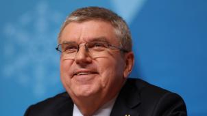 <p>IOC-Präsident Thomas Bach</p>