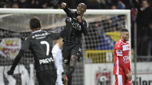 <p>Knowledge Musona erzielte zwei Treffer in sieben Einsätzen für die AS Eupen.</p>