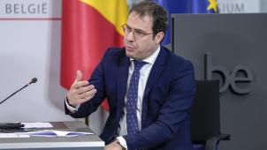 <p>Haushaltsminister David Clarinval: „Es ist sehr verfrüht, solche Schätzungen vorzunehmen.“</p>