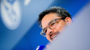<p>Schalke-Trainer David Wagner</p>
