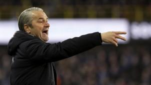 <p>Cercle Brügges Trainer Bernd Storck</p>