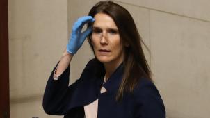 <p>Premierministerin Sophie Wilmès stehen am Samstag weitreichende Verhandlungen bevor.</p>