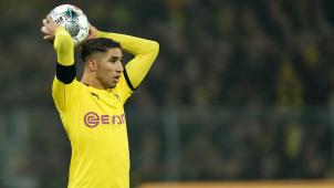 <p>Achraf Hakimi in Aktion</p>