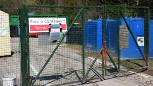 <p>Das Bild zeigt den Containerpark in Sourbrodt.</p>