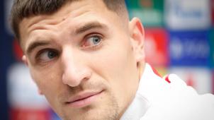 <p>Nationaltorhüter Thibaut Courtois und seine Kollegen und Kolleginnen appellieren an die belgische Bevölkerung.</p>