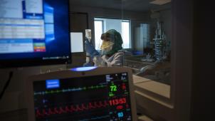 <p>1.260 Corona-Patienten werden auf der Intensivstation versorgt.</p>