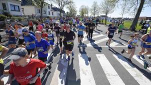<p>Zwar nicht in der Masse, aber alleine kann der Osterlauf auch in Zeiten der Coronakrise durchaus absolviert werden.</p>