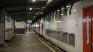 <p>An Belgiens Bahnsteigen - wie hier in Brüssel - herscht in Corna-Zeiten wesentlich weniger Trubel.</p>