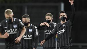 <p>So könnten die AS-Spieler demnächst mit Atemschutzmasken jubeln.</p>