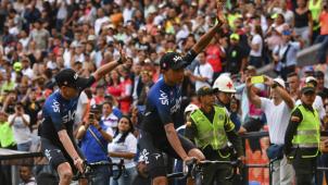 <p>Chris Froome (links) und Egan Bernal könnten bei der Tour de France zu Konkurrenten werden.</p>
