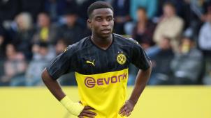 <p>Steht kurz davor, der bis dato jüngste Bundesliga-Spieler zu werden: Dortmunds Youssoufa Moukoko.</p>
