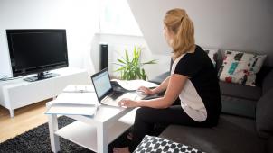 <p>Viele Arbeitnehmer arbeiten derzeit im Homeoffice.</p>