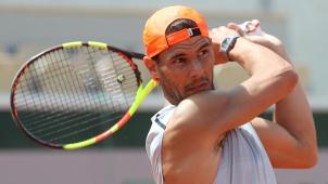 <p>Rafael Nadal in Aktion</p>