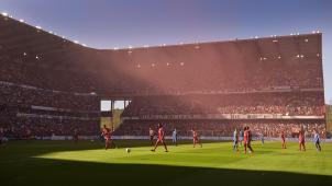 <p>Das Stadion von Standard Lüttich war einer der Stolpersteine im Lizenzantrag des Vereins.</p>