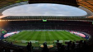 <p>Das Pokalfinale findet traditionell im Berliner Olympiastadion statt.</p>