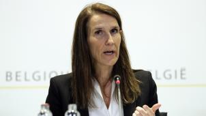 <p>Premierministerin Sophie Wilmès</p>
