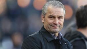 <p>Bernd Strock führte Cercle Brügge in der vergangenen Saison zum Klassenerhalt.</p>