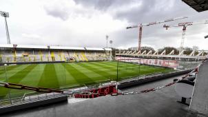 <p>Die Stadien der Profiklubs – hier das Bosuil Stadion des FC Antwerp – bleiben nach wie vor leer.</p>