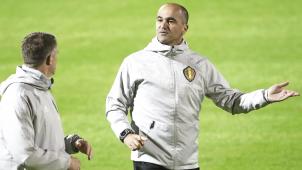 <p>Nationaltrainer Roberto Martinez</p>