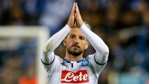 <p>Wird in Neapel vergöttert: Dries Mertens.</p>