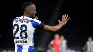 <p>Dodi Lukebakio traf für Berlin.</p>