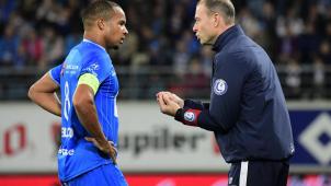 <p>Vadis Odjidja und Jess Thorup (rechts) stehen weiter in der Verantwortung.</p>