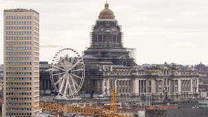 <p>Dieses Bild zeigt den Justizpalast in Brüssel.</p>