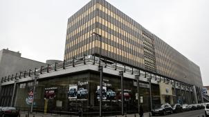 <p>Der Hauptsitz des Auto-Importeurs D’Ieteren in Brüssel.</p>