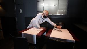 <p>Restaurants bereiten sich auf die Wiedereröffnung am 8. Juni vor.</p>