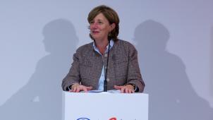 <p>SNCB-Geschäftsführerin Sophie Dutordoir</p>