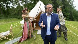 <p>Tomorrowlands DreamVille wird in Durbuy installiert. Marc Coucke (Foto) ist einer der Organisatoren der Zusammenarbeit.</p>