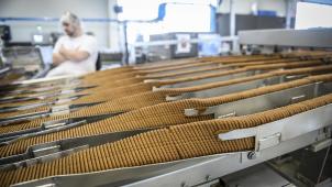 <p>Die belgische Lebensmittelindustrie (hier: Lotus Bakeries in Lembeek) hat stark unter dem Lockdown gelitten.</p>