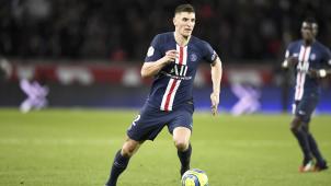 <p>Ein Bild, das der Vergangenheit angehört: Thomas Meunier im Trikot von Paris Saint-Germain</p>