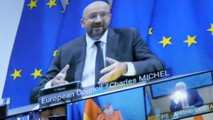 <p>EU-Ratschef Charles Michel konnte am Freitag noch keine Einigung verkünden.</p>