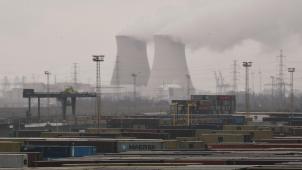 <p>Ein Blick auf das AKW bei Antwerpen</p>