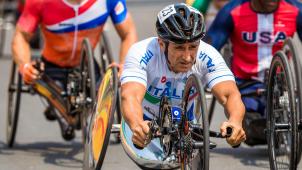 <p>Alessandro Zanardi hatte 2001 bei einem Unfall auf dem Lausitzring beide Beine verloren.</p>