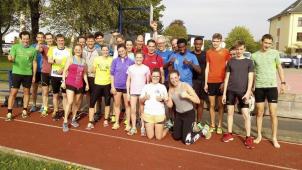 <p>Die Athleten des AC Eifel</p>