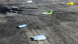 <p>Das aus Sahne-Kartuschen oder Luftballons inhalierte Lachgas führt zu einem kurzen Rausch</p>
