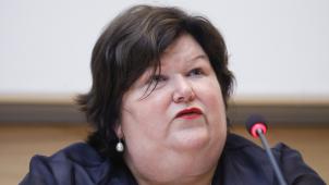 <p>Maggie De Block (Open VLD) will Asylsuchende, die gegen die Dublin-Regel verstoßen, ihrer Freiheit berauben.</p>