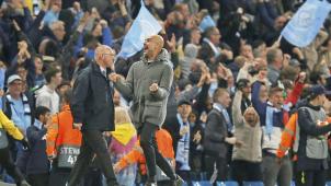 <p>Pep Guardiola darf sich über einen Erfolg am grünen Tisch freuen.</p>