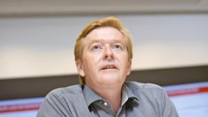 <p>Der Belgien-Chef von MSF, Bertrand Draguez, während der Vorstellung der Studie am Dienstag.</p>