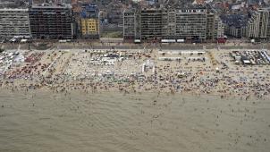 <p>Wie hier in Blankenberge, sind viele Strände an der belgischen Küste voll. Immer wieder kommt es zu Zwischenfällen.</p>