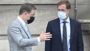 <p>Paul Magnette (r.) und Bart De Wever: Wie wird ihr Auftrag enden?</p>