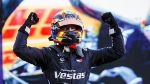 <p>Stoffel Vandoorne hat hat im letzten Saisonrennen der Formel E in Berlin eingefahren.</p>