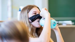 <p>Die Masken seien im Unterricht nicht praktikabel, lautet ein Argument der Gegner.</p>