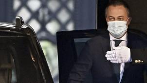 <p>Hier langs: Vorregierungsbildner Egbert Lachaert wird, zusammen mit seinem Kollegen Conner Rousseau, am Montag im Palast erwartet.</p>
