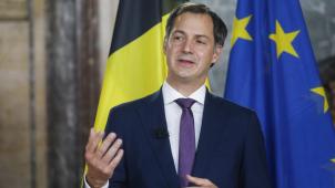 <p>Wird höchstwahrscheinlich morgen seinen Eid als neuer Premierminister ablegen: Alexander De Croo.</p>