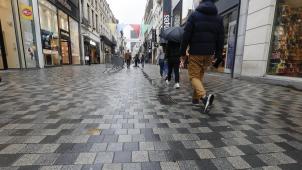 <p>Die neugestaltete rue Neuve.</p>