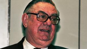 <p>Fons Verplaetse als Gouverneur der Nationalbank im Jahr 1994.</p>